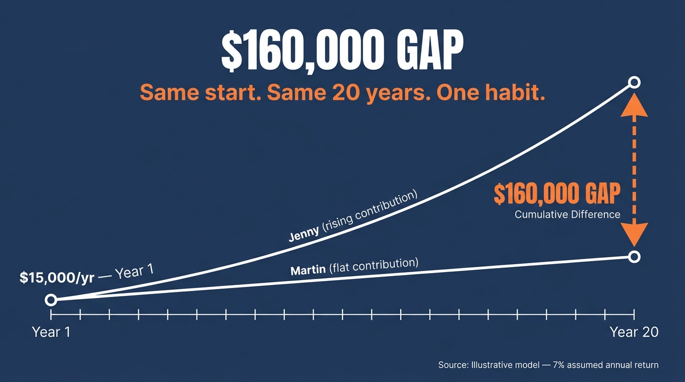 One habit. One very expensive gap.