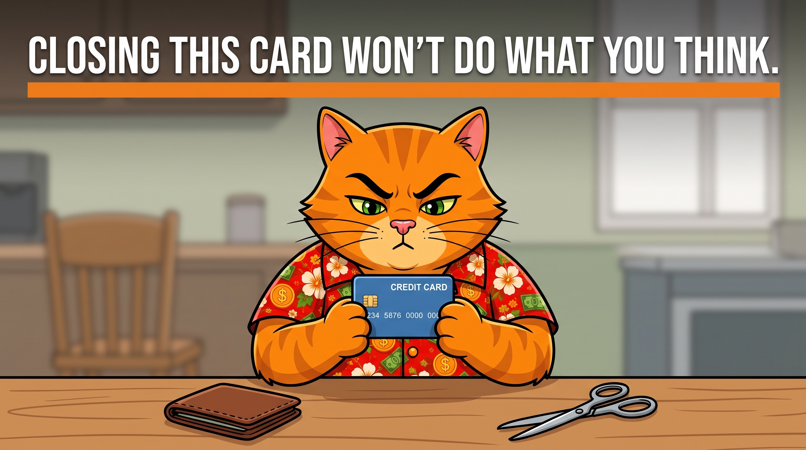 Closing a Credit Card Won't Do What You Think