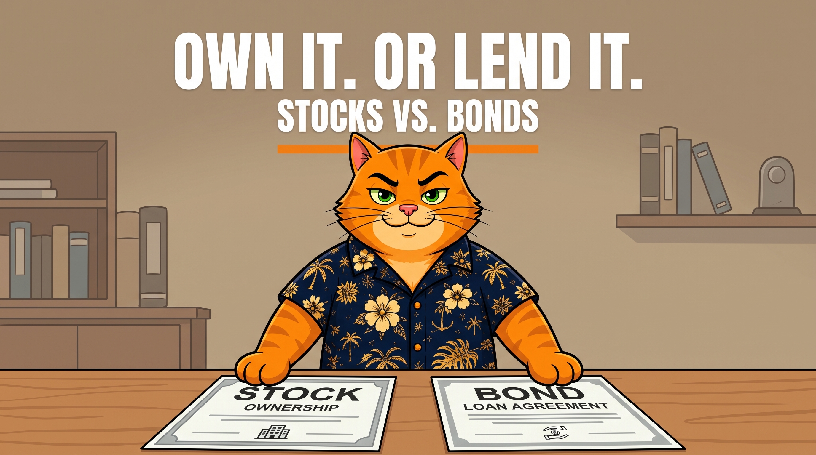 Owning vs. Lending: The Actual Difference Between Stocks and Bonds