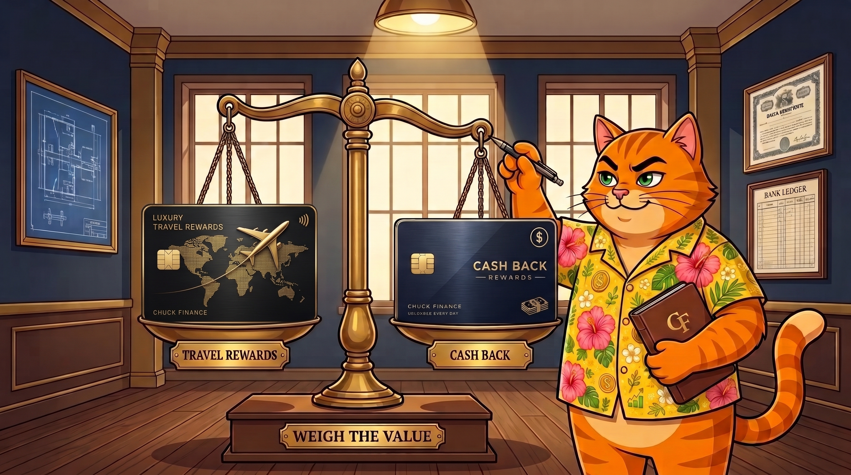 Cash Back vs. Travel Points: The Number That Actually Decides