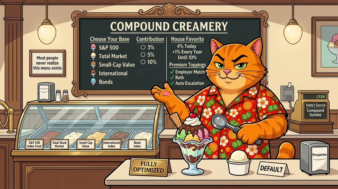 The fund menu nobody opens.